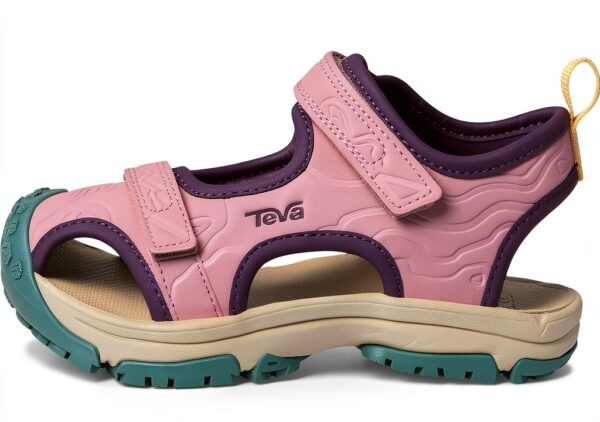 Teva Girls Sport Sandals Water Friendly Adjustable Lilas-3