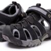 KEEN Kids Closed Toe Sandals Quick Dry Non Slip Black-4