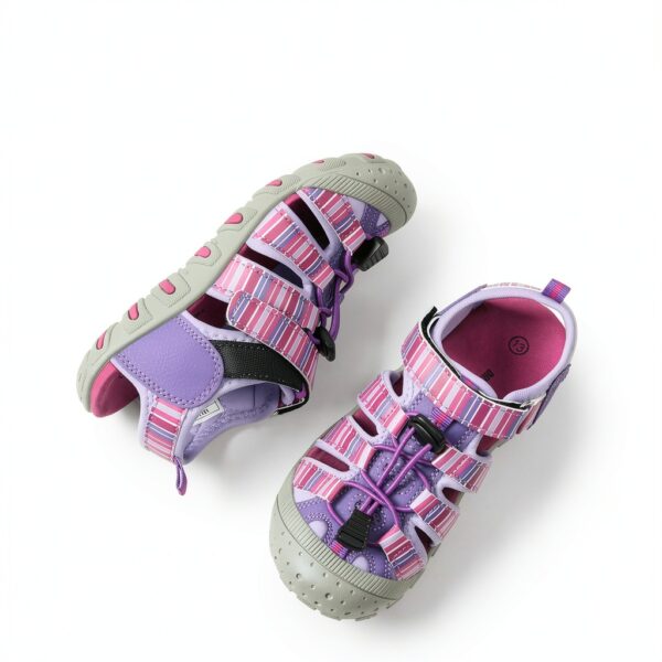 DREAM PAIRS Kids Sport Sandals Quick-Drying Adjustable-4