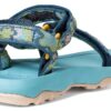 Teva Toddler Sandals Quick Dry Recycled Webbing Neon Floral-4