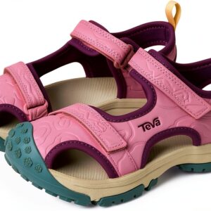 Teva Girls Sport Sandals Water Friendly Adjustable Lilas-0