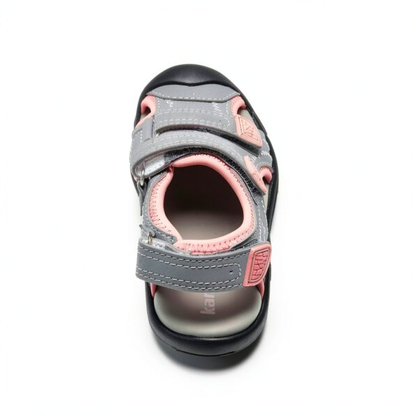Kamik Girls Sport Sandals Waterproof Light Grey Pink HK9042-2