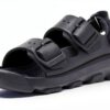 Birkenstock Kids Sandals Black Polyurethane Casual Shoes-0