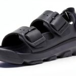 Birkenstock Kids Sandals Black Polyurethane Casual Shoes-0