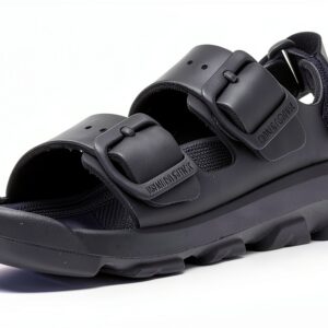 Birkenstock Kids Sandals Black Polyurethane Casual Shoes-0