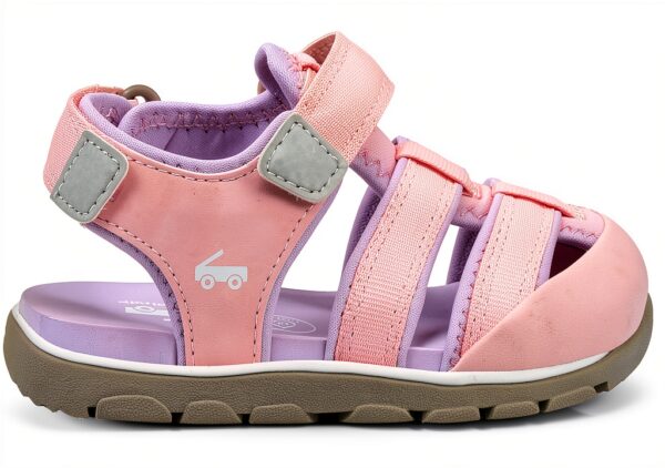 See Kai Run Girls Sport Sandals Bubblegum Pink APMA Accepted-3
