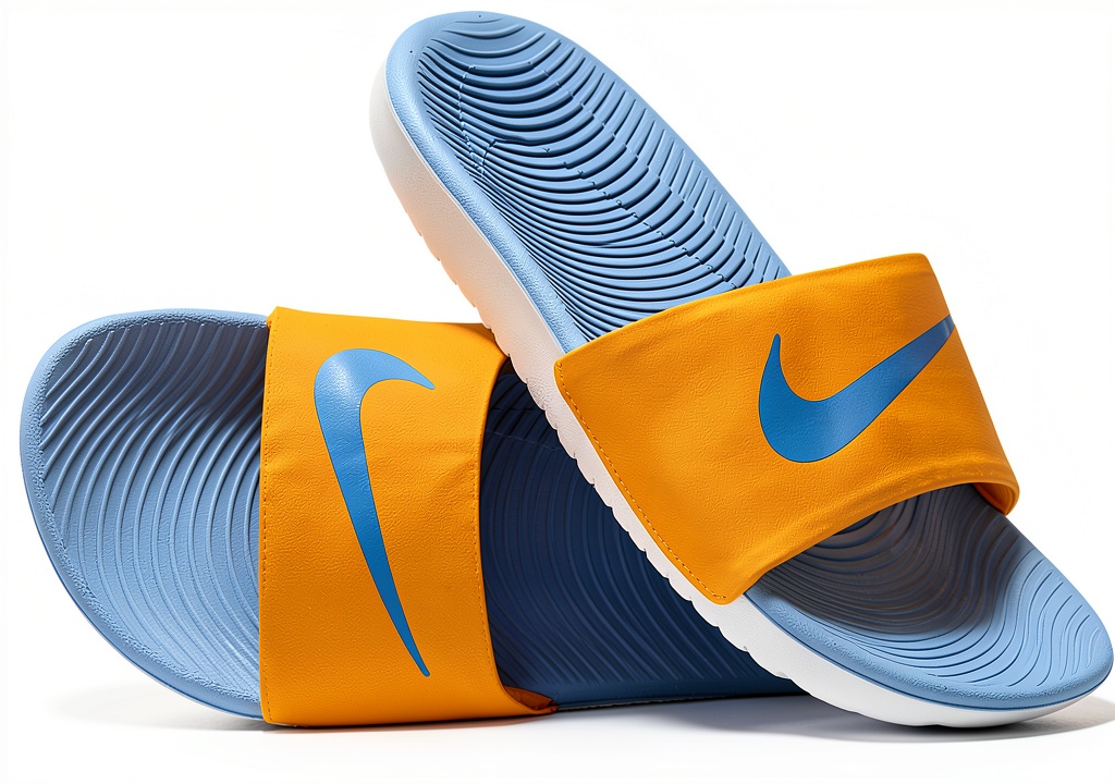 NKFJ8812 sport sandals showing SolarSoft footbed and flexible outsole