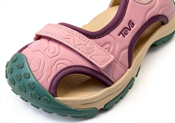 Teva Girls Sport Sandals Water Friendly Adjustable Lilas-5
