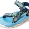 Teva Toddler Sandals Quick Dry Recycled Webbing Neon Floral-6