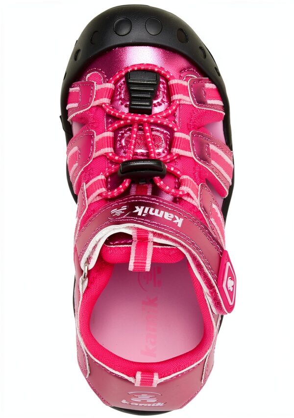 Kamik Girls Pink Sport Sandals Waterproof Vegan Friendly-4