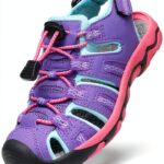 DREAM PAIRS Kids Sport Sandals Cushioned Water Friendly-0