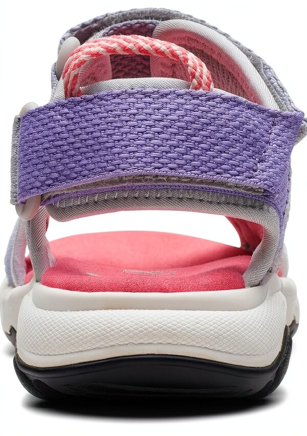 Clarks Grey Combi Sport Sandals Kids Water Friendly-2