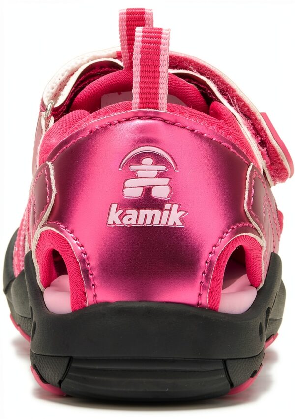 Kamik Girls Pink Sport Sandals Waterproof Vegan Friendly-2