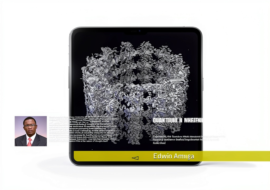 Kindle eBook open to a page on nanostructures in physics
