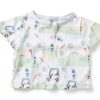 Mud Pie Baby Boys Cotton Sleeper Golf Print Zipper Front-3