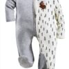 Peanutshell Baby Sleepers Soft Cotton Footed Pajamas Boys-2