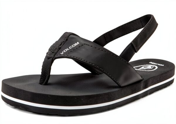 Volcom Kids Sandals Water Friendly Synthetic Nubuck Heel-3