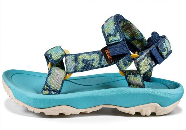 Teva Toddler Sandals Quick Dry Recycled Webbing Neon Floral-3