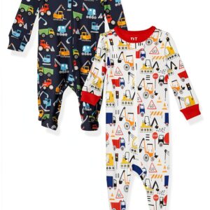 Baby Boys Cotton Pajamas The Childrens Place Construction-0