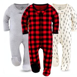 Peanutshell Baby Sleepers Soft Cotton Footed Pajamas Boys-0