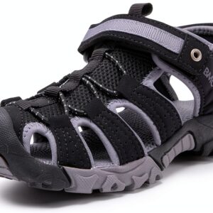 KEEN Kids Closed Toe Sandals Quick Dry Non Slip Black-0
