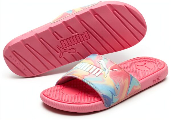 PUMA Kids Sport Sandals Tie Dye EVA Slip On Lightweight-4