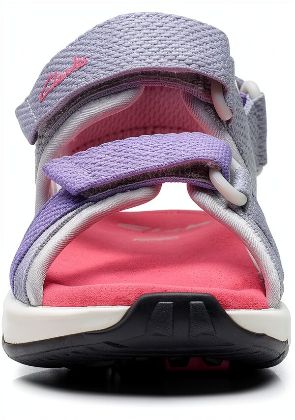 Clarks Grey Combi Sport Sandals Kids Water Friendly-1