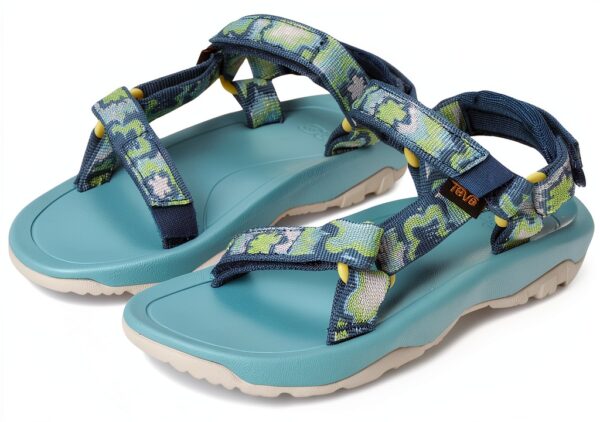 Teva Toddler Sandals Quick Dry Recycled Webbing Neon Floral-0