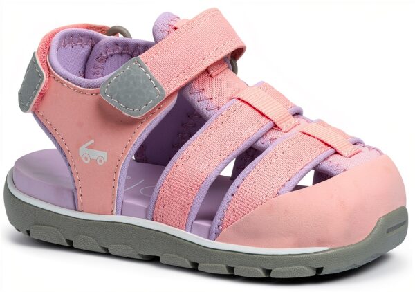 See Kai Run Girls Sport Sandals Bubblegum Pink APMA Accepted-2