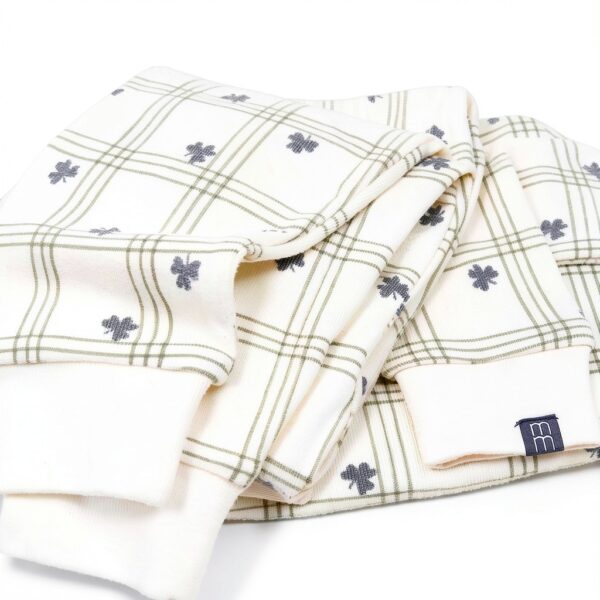 Modern Moments Baby Pajamas Soft Hacci Fabric Footless-1