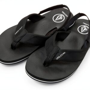 Volcom Kids Sandals Water Friendly Synthetic Nubuck Heel-0