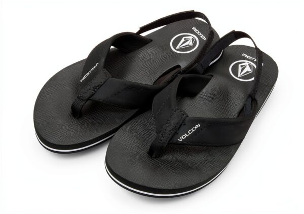 Volcom Kids Sandals Water Friendly Synthetic Nubuck Heel-0