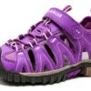 Kids Sport Sandals Mesh Fabric Cushioned Footbed Hook Loop-0