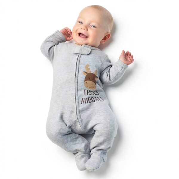 Peanutshell Baby Sleepers Soft Cotton Footed Pajamas Boys-3