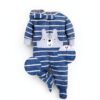 Gerber Baby Boys Sleep n Play Fox Print Zipper Pajamas-3