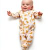 Golden Retriever Baby Sleeper Mud Pie Cotton Spandex Footed-6