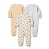 Amazon Essentials Baby Cotton Footless Sleep and Play-2