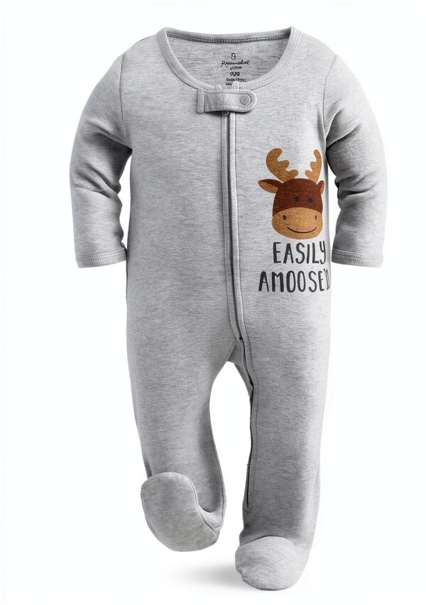 Peanutshell Baby Sleepers Soft Cotton Footed Pajamas Boys-1