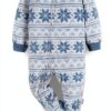 Gerber Baby Boys Blanket Sleepers Cozy Footed Pajamas-2