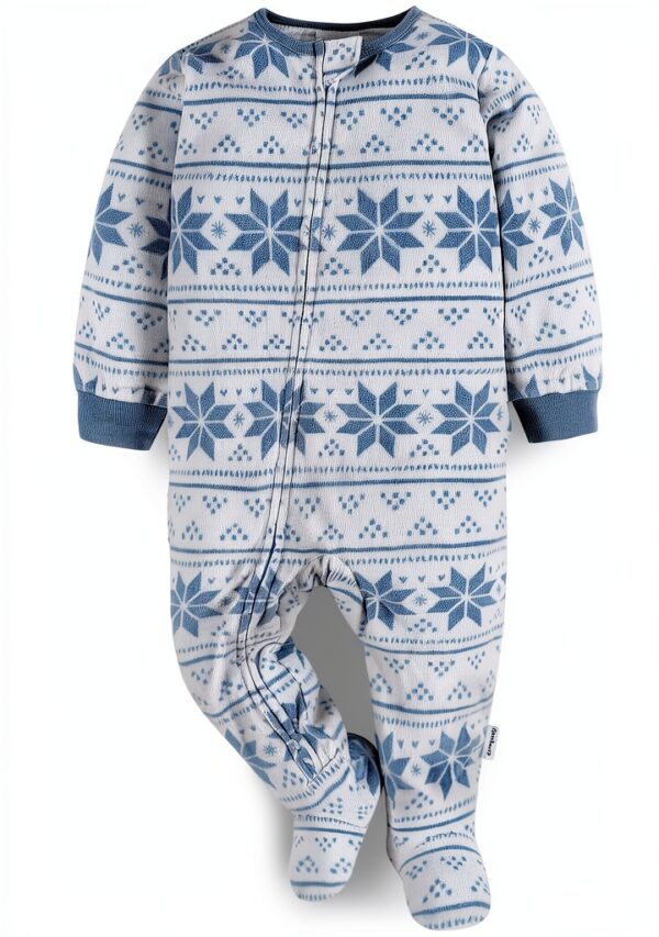 Gerber Baby Boys Blanket Sleepers Cozy Footed Pajamas-2