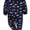 Gerber Baby Boys Blanket Sleepers Cozy Footed Pajamas-3
