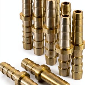 HARFINGTON Brass Barb Fittings Corrosion Resistant-0