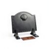 Cast Iron Fireplace Backplate Minuteman Black-3