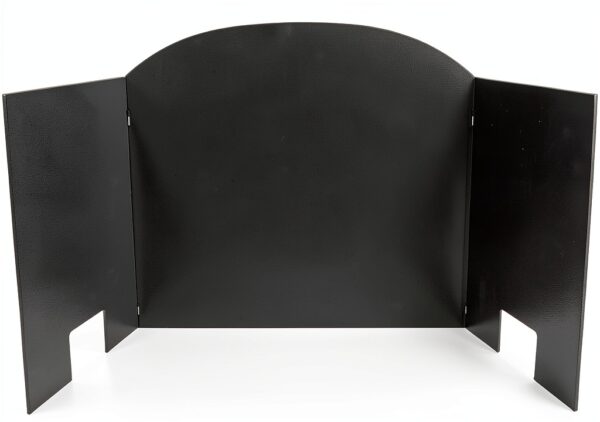 RH Peterson Steel Fireplace Back Plate 30in-0