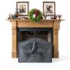 Oakestry Cast Iron Fireplace Back Plate-5