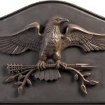 Oakestry Cast Iron Fireplace Back Plate-0
