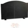 IGOHEALS Classic Iron Fireplace Back Plate-1