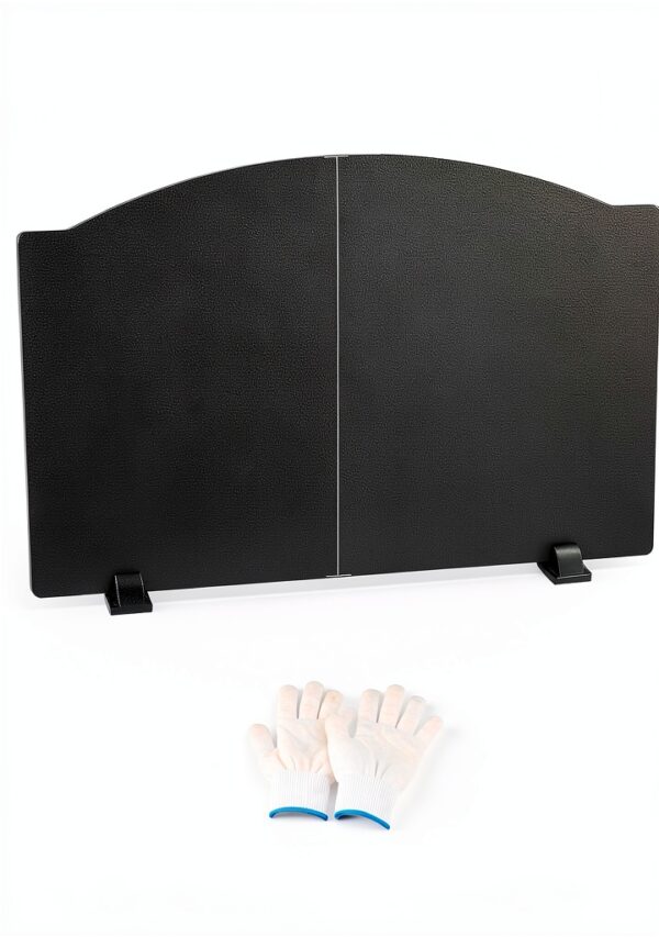 IGOHEALS Classic Iron Fireplace Back Plate-1