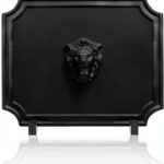 Fireplace Back Plate SIMOND STORE Cast Iron-0