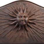 Cast Iron Fireplace Back Plate by Achla Designs Home Decor-0